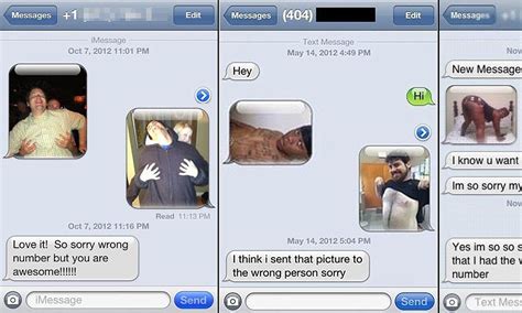 When Sexting Goes Wrong Hysterical Pictures Of Intimate Messages Sent To The Wrong Person