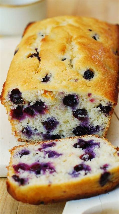 Blueberry And Lemon Bread Recipes