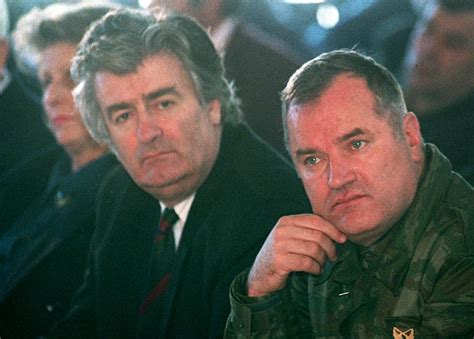 Bishop of zahumlje and herzegovina, grigorije is of the opinion that former president of the republic of srpska radovan karadzic and former commander of the rs army ratko mladic should turn. Photo Friday: Tensions Rise as Karadzic and Mladic Appear ...