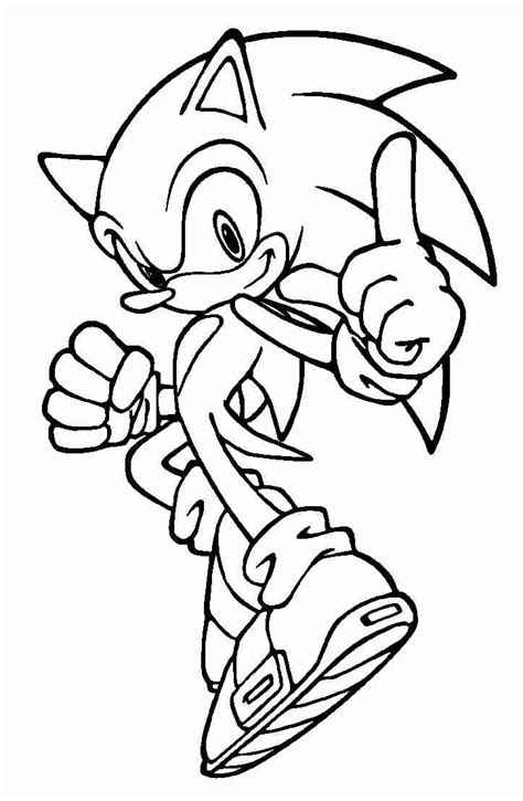 Super Sonic Coloring Pages At Free Printable