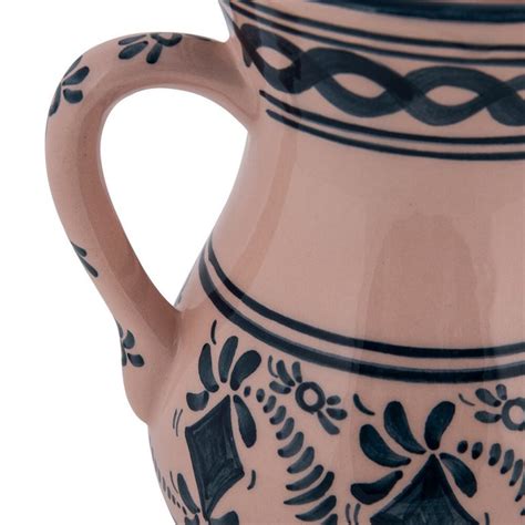 Buy Vaisselle Jughead Floral Pitcher Nude Blue With Bargain Sale