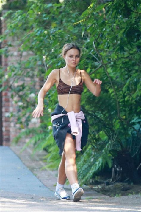 Lily Rose Depp Gets In A Speed Walk Session Photos Pinayflixx
