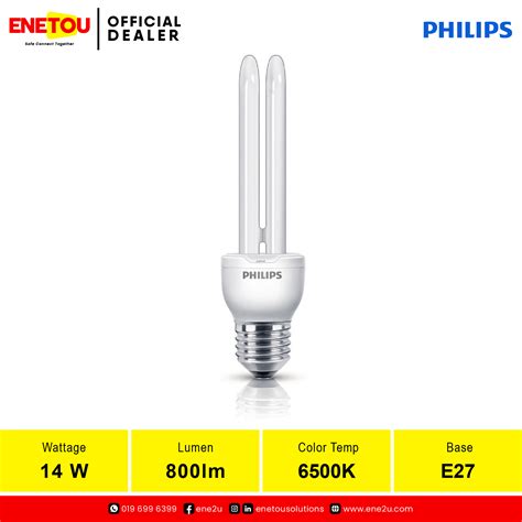 Philips Essential 14w Cdl E27 220 240v Daylight