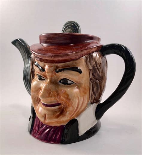 Vintage 1950s Toby Character Teapot Wlid Made In Japan Free Etsy