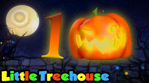 Ten Orange Pumpkins Halloween Songs Scary Nursery Rhymes And Spooky