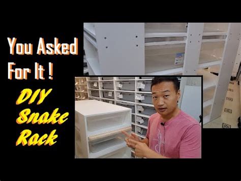You Asked For It 41qt DIY Snake Rack YouTube