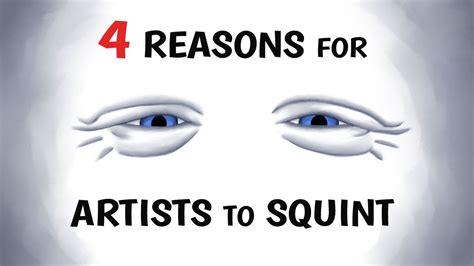 4 Ways That Squinting Can Help Your Art Youtube