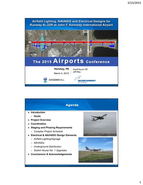 Airfield Lighting Navaids And Electrical Designs For Runway 4l