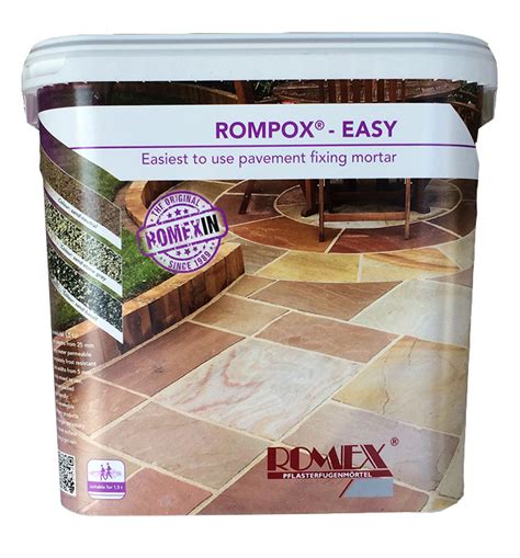 Romex Rompox Easy Pointing Mortar Neutral 25kg Grouting Uk