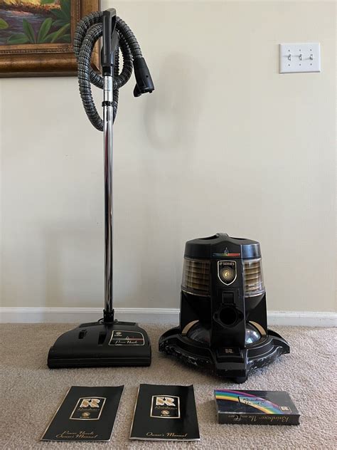 Rainbow Vacuum Cleaner Model E 2 With Owners Manuals And Carpet Attachment