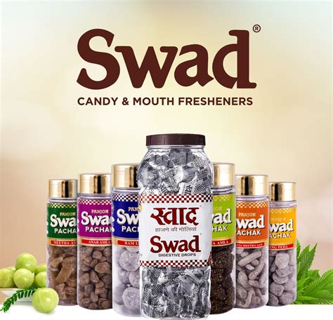 Swad Candy Pack Of 100 And Swad Anardana Khajoor Paan Mouth Fresheners