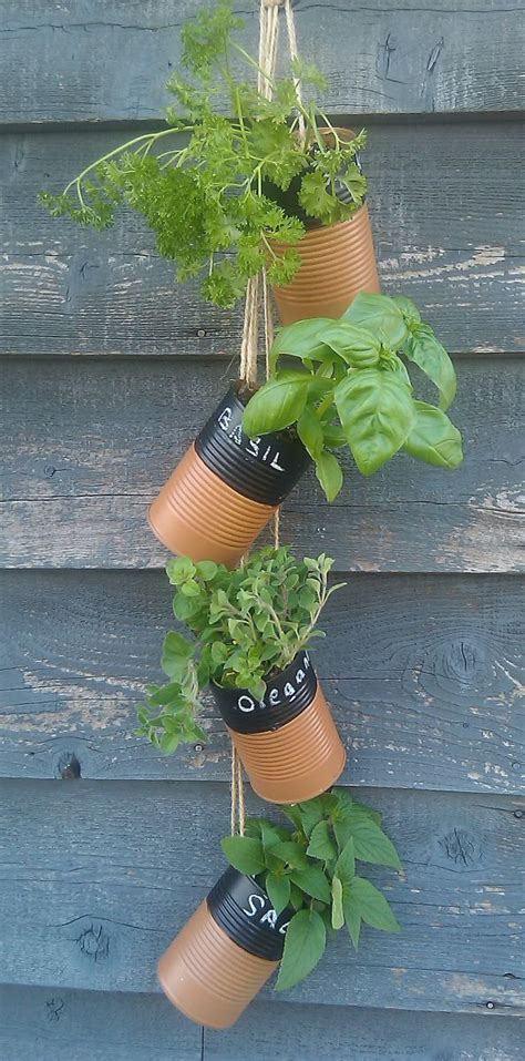 Soup Can Herb Garden Make Diy Projects And Ideas For Makers Diy