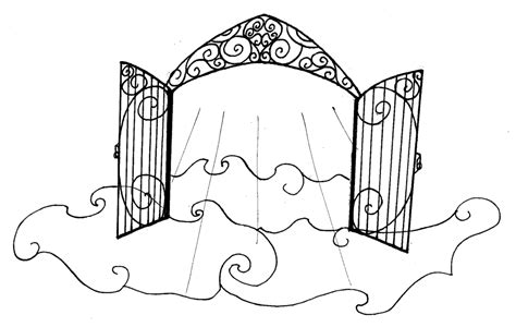 Gates To Heaven Drawing Clip Art Library