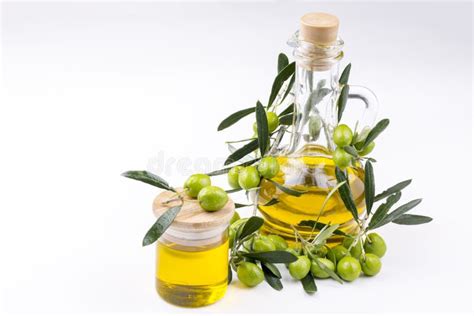 Green Olive And Olive Oil Stock Photo Image Of Greek 127450464