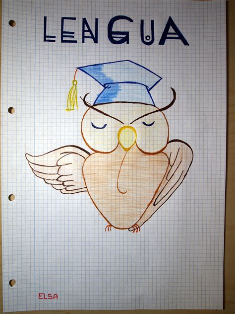 La lengua y literatura es una materia que se da en la educación primaria y. Dibujos De Ninos: Dibujo Para Caratula De Lengua Y Literatura
