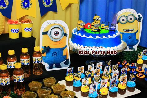 Kids Party Hub Despicable Me Minions Themed Party Joaquins 2nd Birthday