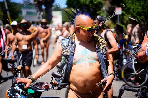 Bike Riders Participate World Naked Bike Editorial Stock Photo Stock