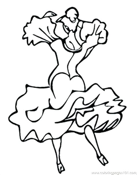 Vector black and white coloring page. Hula Dancer Coloring Page at GetColorings.com | Free ...