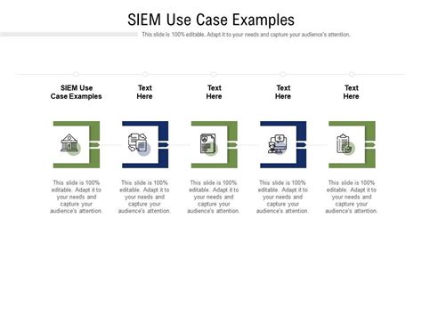 Siem Use Case Examples Ppt Powerpoint Presentation Layouts Graphics Design Cpb Presentation