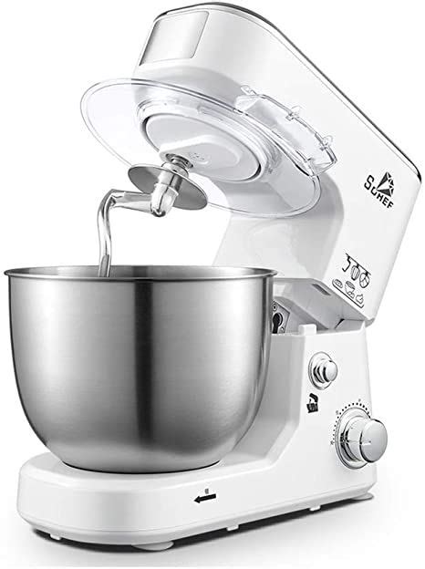 Stand Mixers LB SC 216 Beaters 6 Speeds Stainless Steel Kneaders And