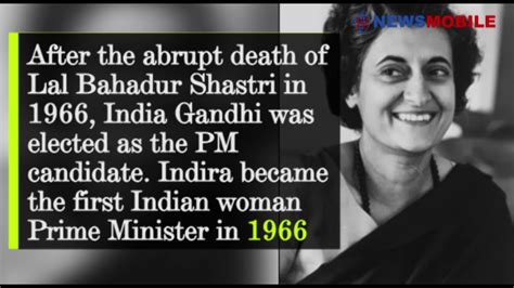indira gandhi remembering the first woman prime minister of india youtube