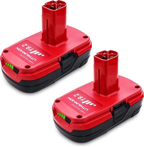 Buy 2 Pack 3000mah 192v Li Ion C3 Replacement Battery Compatible With Craftsman 192 Volt