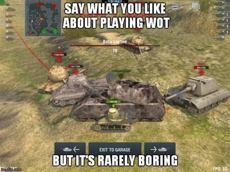 Meanwhile In World Of Tanks Imgflip