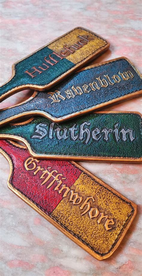 Ravenclaw BDSM Harry Potter Inspired Spanking Paddle Etsy Australia