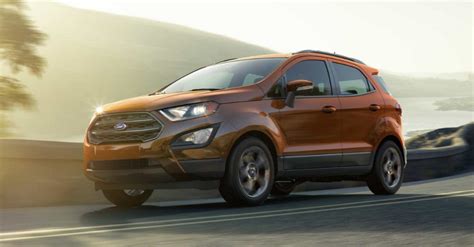 2018 Ford Ecosport A Subcompact Suv With Lots Of Choices