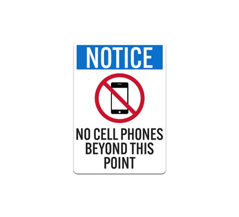 Shop For No Cell Phones Beyond This Point Sign Bannerbuzz