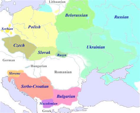 25 Map Of Slavic Countries Online Map Around The World