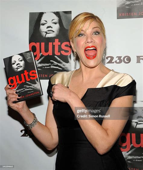 Kristen Johnston Attends The Guts Memoir Release Party At 230 Fifth