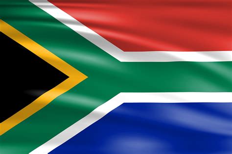 The Flag Of The Republic Of South Africa Wagrati