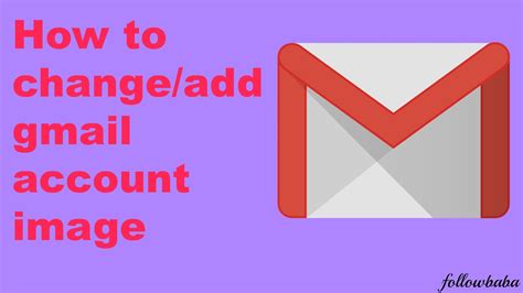 How To Change Gmail Profile Picture Youtube