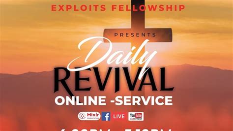 Daily Revival Service Youtube