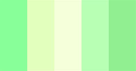 Light Green And Minty Color Scheme Green