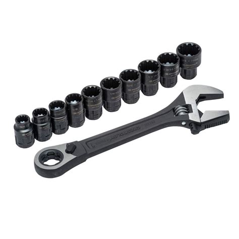 Shop with afterpay on eligible items. Crescent 3/8 in. Drive Pass-Thru Adjustable Wrench Set (11 ...