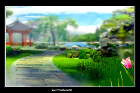 Natural Blur Background Hd Landscap Psdstar Studio