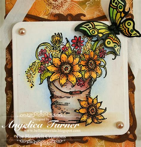 Bellisima Vida New Classic Sunflower Collection From Heartfelt Creations