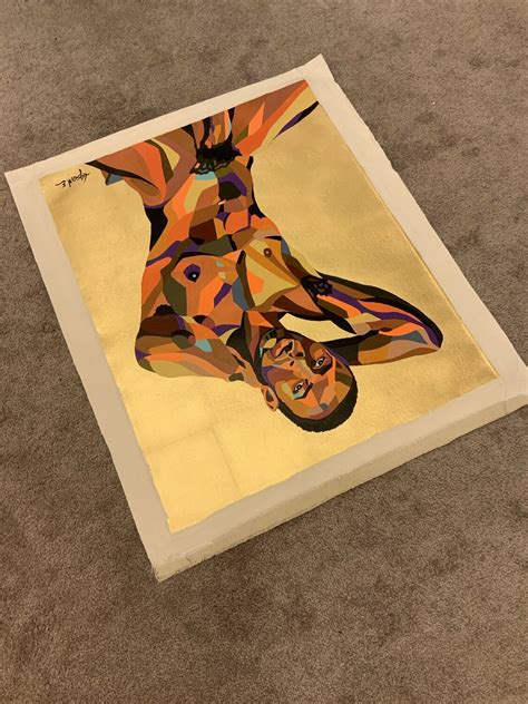 African American Nude Gay Male De Jason Ebrahimi Pintura Leo