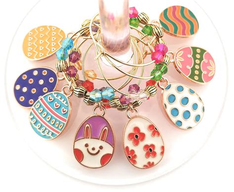 Easter Wine Charms Easter Ts Easter Party Favors