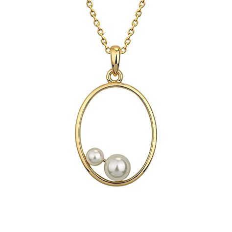 Amazon Real Simple Style Natasha Gold W Pearl Necklace Jewelry
