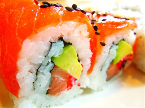 The Double Salmon from the Sushi Shop in Toronto. Perfect for salmon