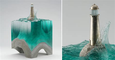New Captivating Layered Glass Sculptures By Ben Young Demilked