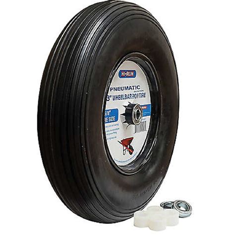 Sutong Hi Run Wheelbarrow Tire Wheel Assembly W Universal Bearing Kit