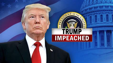 President Donald Trump Impeached By Us House On 2 Charges