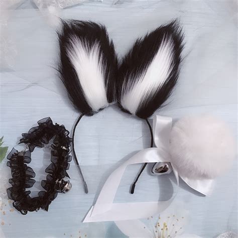 Bunny Ears And Tailbunny Ears Headbandtail Butt Plug And Earsddlg