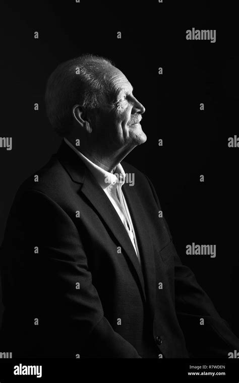 Portrait Of A Beautiful Old Man Stock Photo Alamy