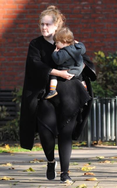 EXCLUSIVE Adele Is Spotted Going Into The Chelsea Farmers Market