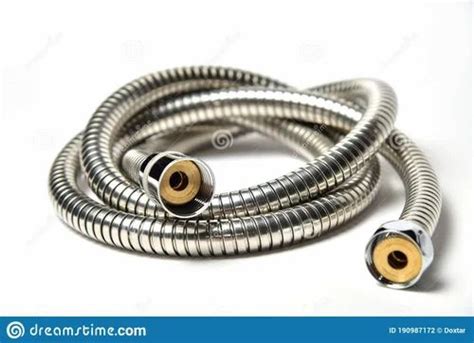 Silver Stainless Steel Flexible Shower Tube For Bathroom Fitting At Rs